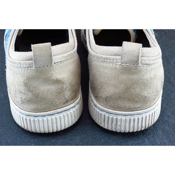 Born‎ Women Size 10 M Blue Fashion Sneakers Fabric F026C4 - Picture 6 of 9